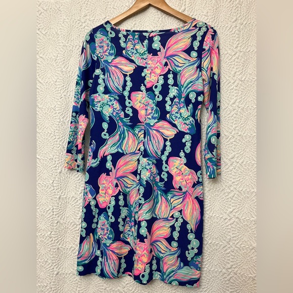Lilly Pulitzer Marlowe Dress Size XS Going Coastal Chic Southern Boat Neck NWOT - Picture 14 of 14